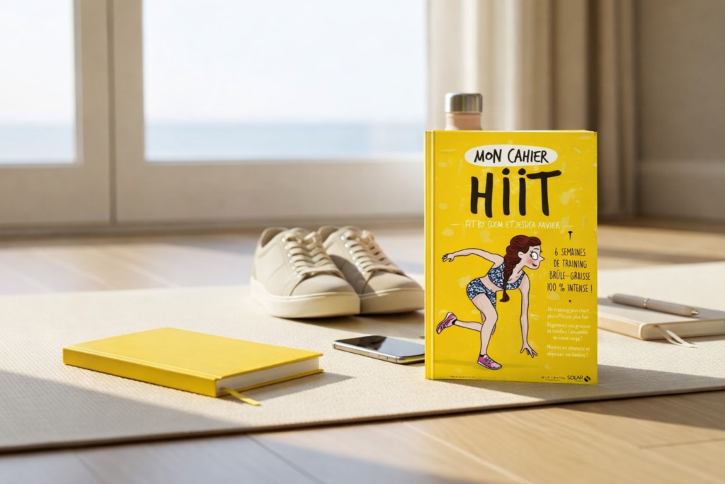 Image représentant une femme méditant dans un environnement naturel apaisant, entourée de verdure.