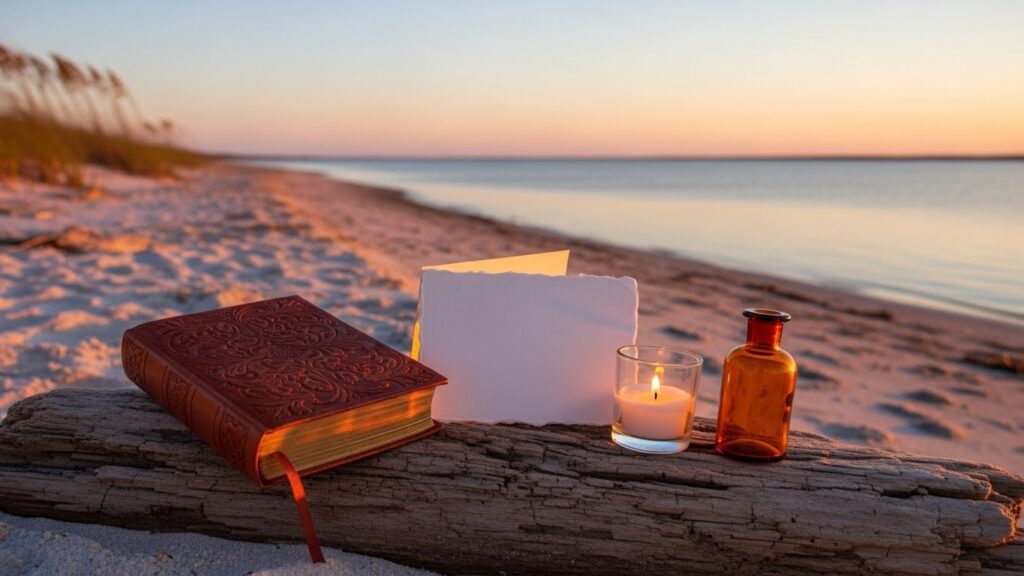 Image représentant un espace de bien-être avec des éléments naturels et apaisants.